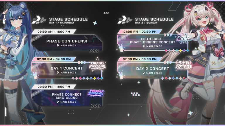 Phase Con - Main Stage Programming